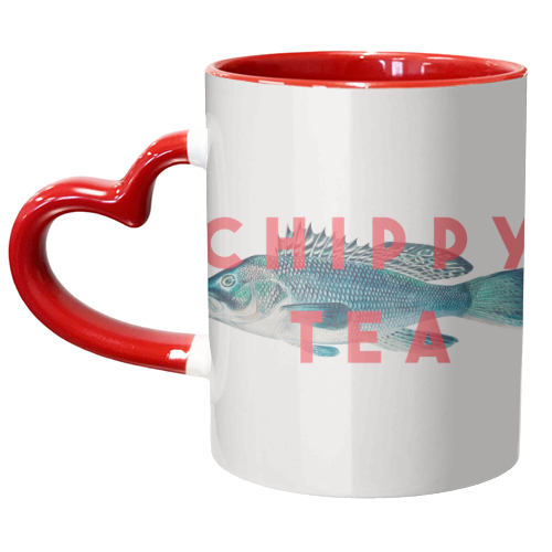 Chippy Tea - unique mug by The 13 Prints