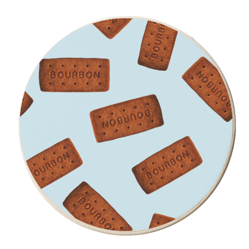 CHOCCY BICCY - personalised beer coaster by Wallace Elizabeth
