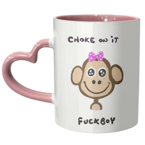 Choke On It - unique mug by David Black