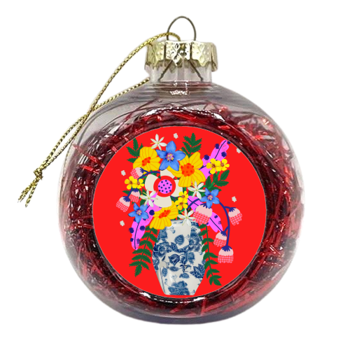 CHRISTINE - xmas bauble by Nichola Cowdery