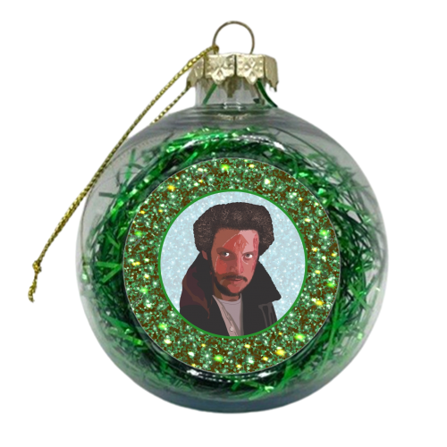 CHRISTMAS BADDIES - xmas bauble by Wallace Elizabeth