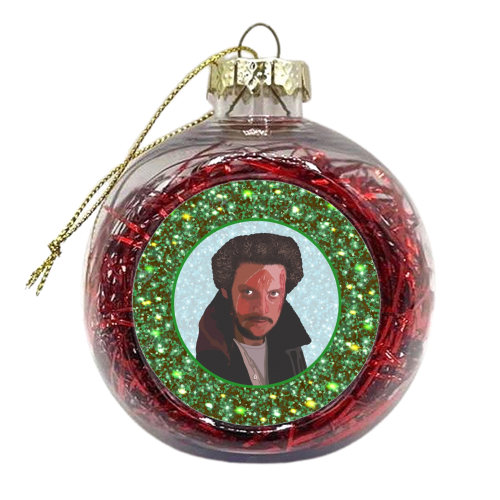 CHRISTMAS BADDIES - xmas bauble by Wallace Elizabeth