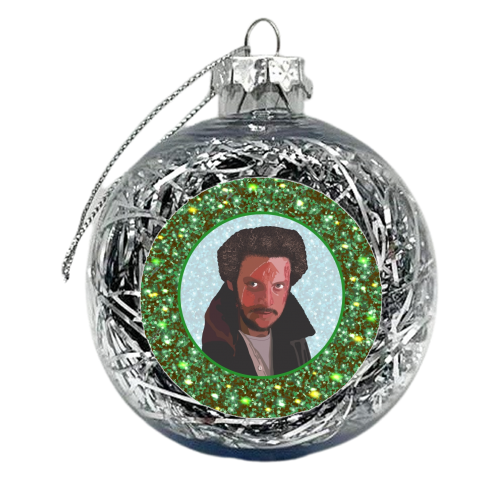 CHRISTMAS BADDIES - xmas bauble by Wallace Elizabeth