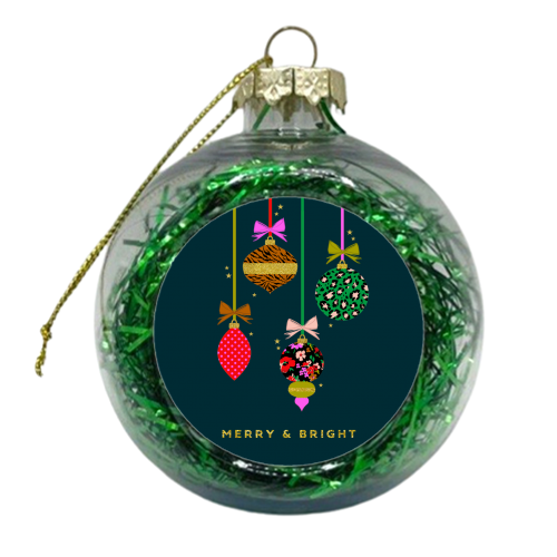 CHRISTMAS BAUBLES - xmas bauble by PEARL & CLOVER