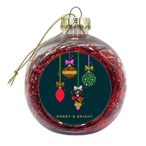 CHRISTMAS BAUBLES - xmas bauble by PEARL & CLOVER