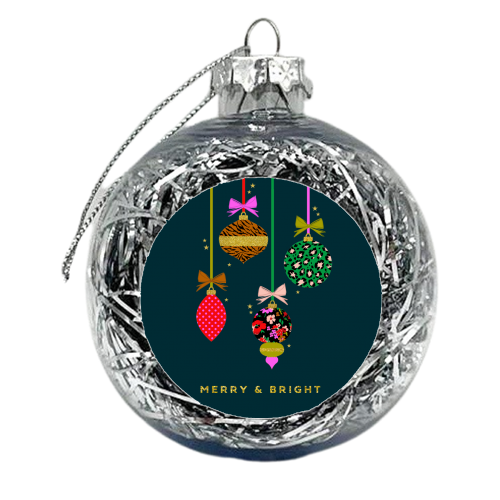 CHRISTMAS BAUBLES - xmas bauble by PEARL & CLOVER