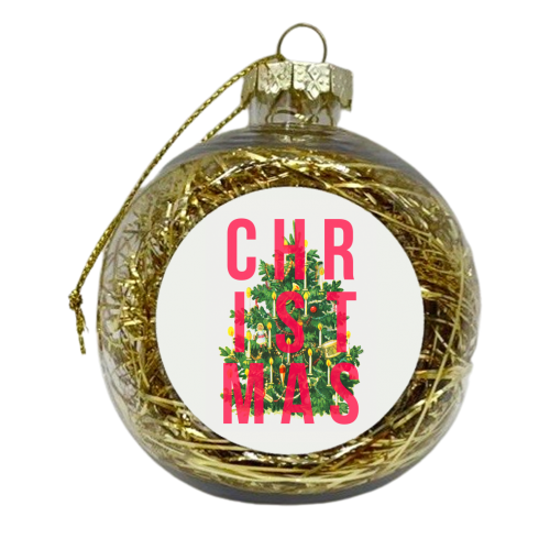 CHRISTMAS - xmas bauble by The 13 Prints