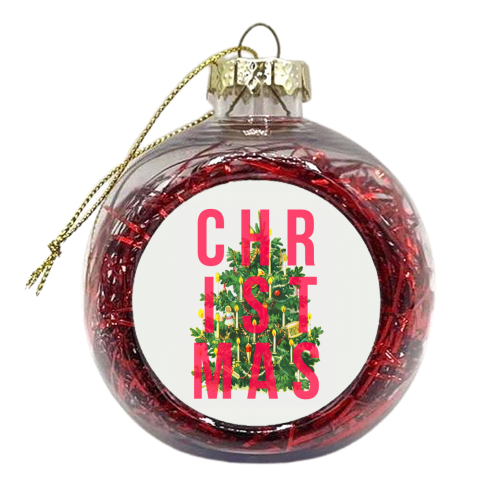 CHRISTMAS - xmas bauble by The 13 Prints