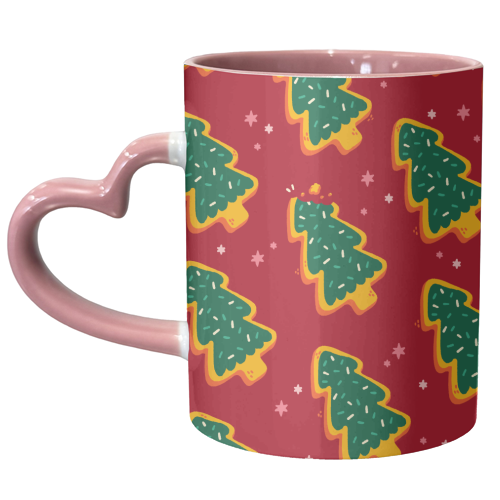 Christmas cookie - unique mug by Matt Joyce