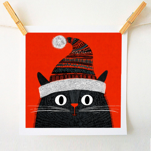 Christmas Cutie - A1 - A4 art print by DejaReve
