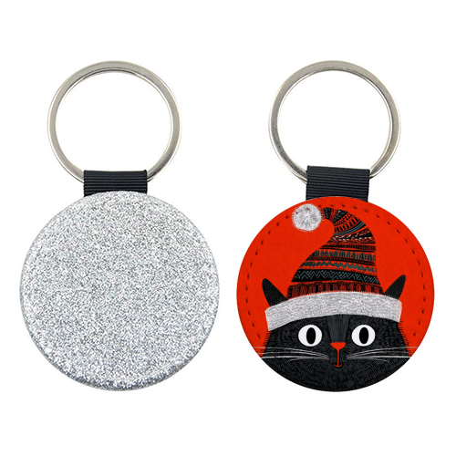 Christmas Cutie - keyring by DejaReve