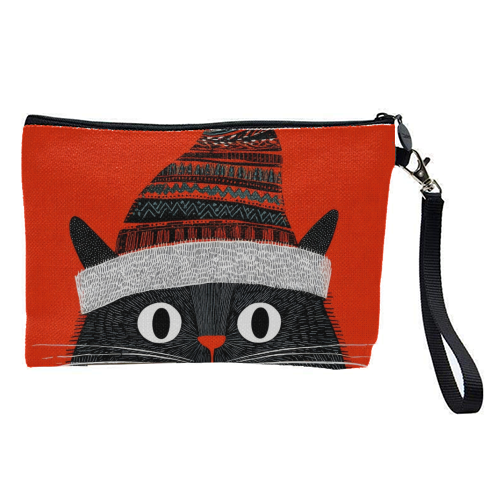 Christmas Cutie - pretty makeup bag by DejaReve