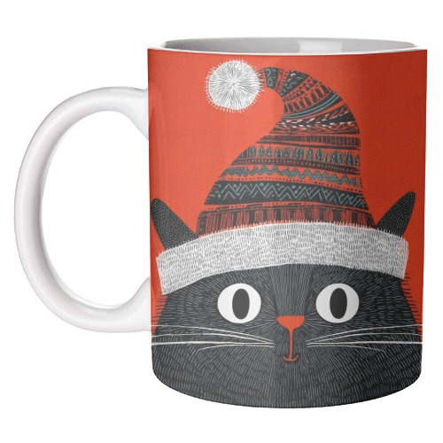 Christmas Cutie - unique mug by DejaReve