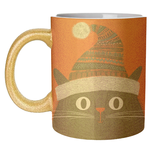 Christmas Cutie - unique mug by DejaReve
