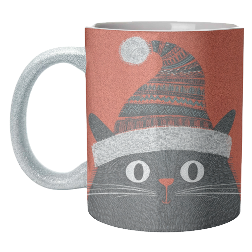 Christmas Cutie - unique mug by DejaReve