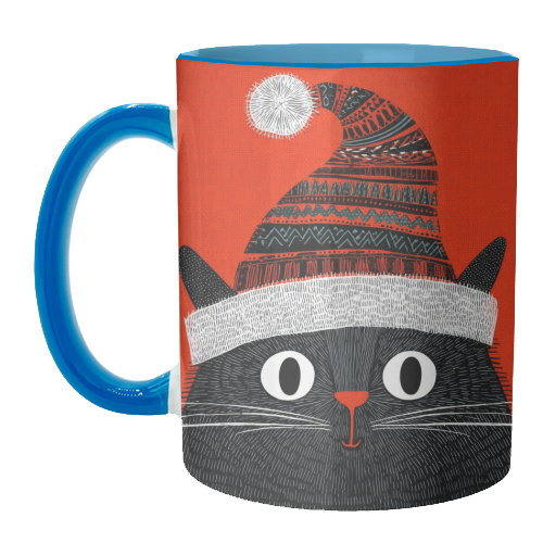 Christmas Cutie - unique mug by DejaReve