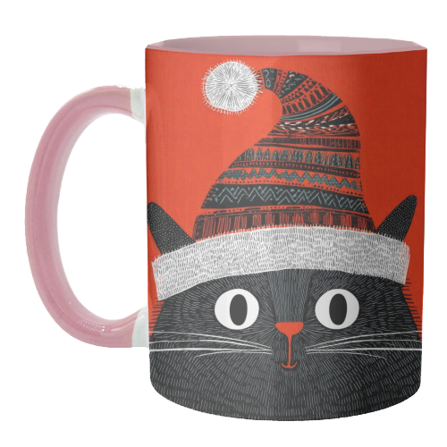 Christmas Cutie - unique mug by DejaReve