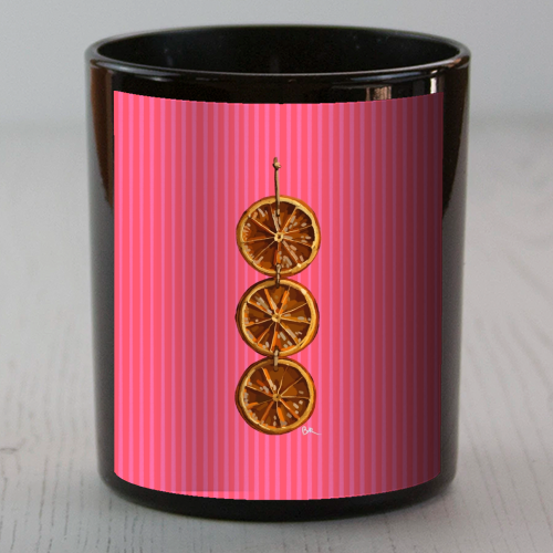 Christmas Dried Oranges - scented candle by Beverley Rae