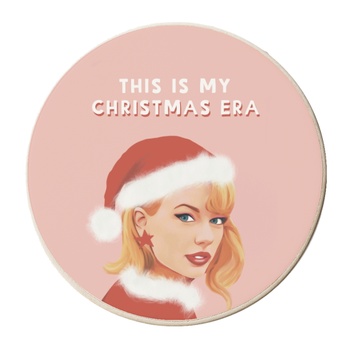 Christmas Era - personalised beer coaster by Giddy Kipper