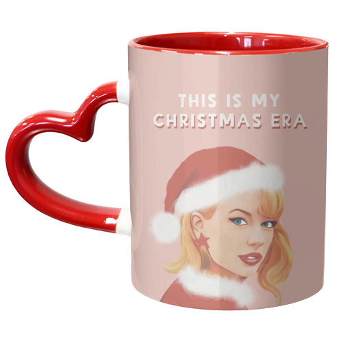 Christmas Era - unique mug by Giddy Kipper
