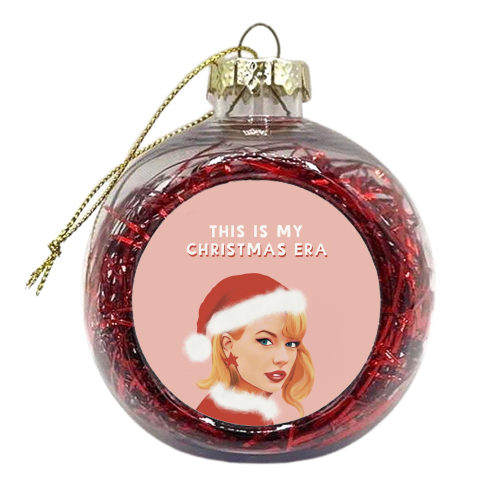 Christmas Era - xmas bauble by Giddy Kipper