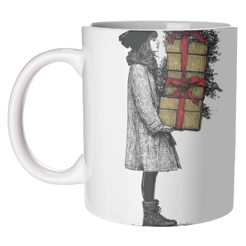 Christmas gifts - unique mug by DejaReve