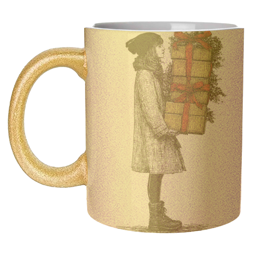 Christmas gifts - unique mug by DejaReve