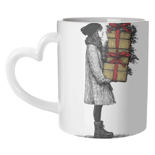 Christmas gifts - unique mug by DejaReve