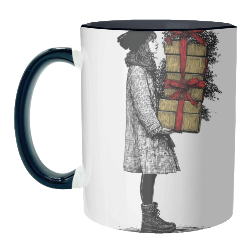 Christmas gifts - unique mug by DejaReve