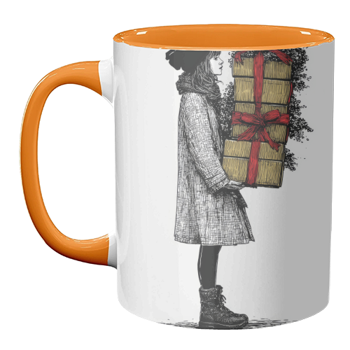 Christmas gifts - unique mug by DejaReve