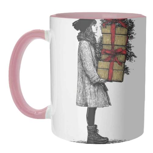 Christmas gifts - unique mug by DejaReve