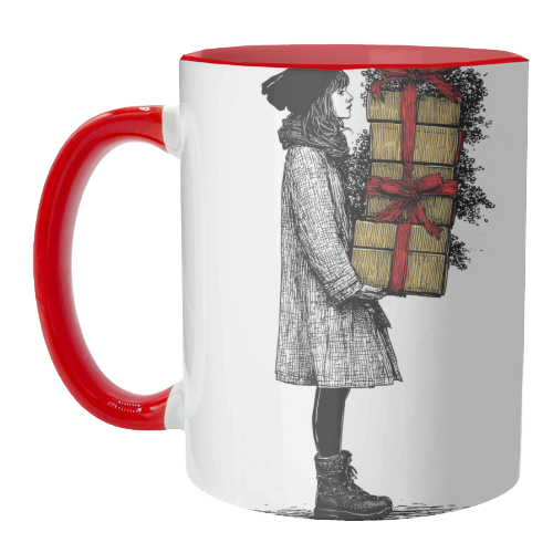 Christmas gifts - unique mug by DejaReve