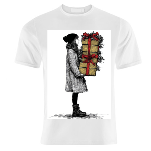 Christmas gifts - unique t shirt by DejaReve