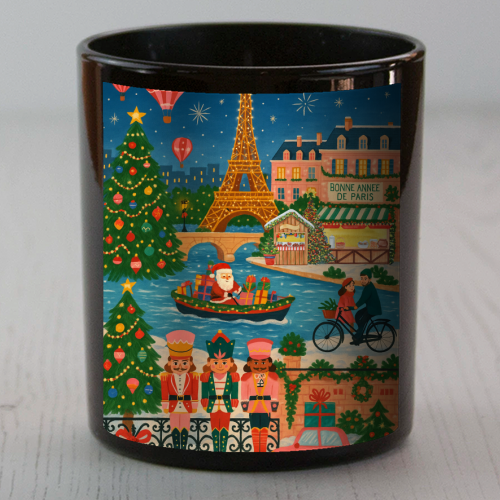 Christmas in Paris - scented candle by Ms Doodle