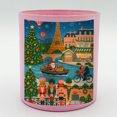 Christmas in Paris - scented candle by Ms Doodle