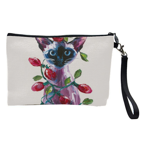 Christmas is coming - pretty makeup bag by DejaReve