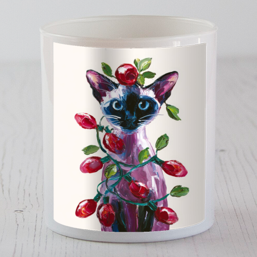 Christmas is coming - scented candle by DejaReve