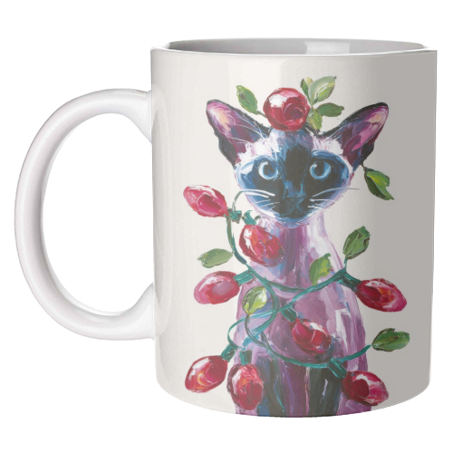 Christmas is coming - unique mug by DejaReve