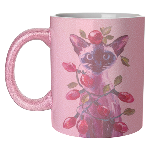 Christmas is coming - unique mug by DejaReve