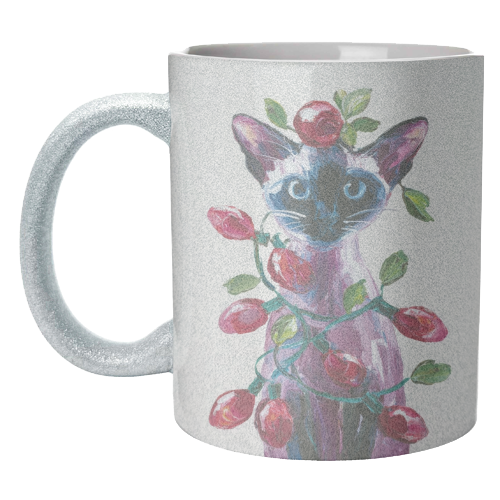 Christmas is coming - unique mug by DejaReve