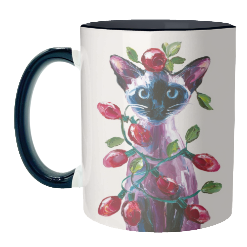 Christmas is coming - unique mug by DejaReve