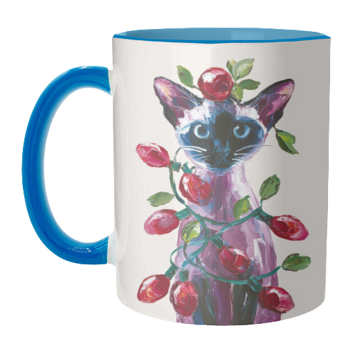Christmas is coming - unique mug by DejaReve