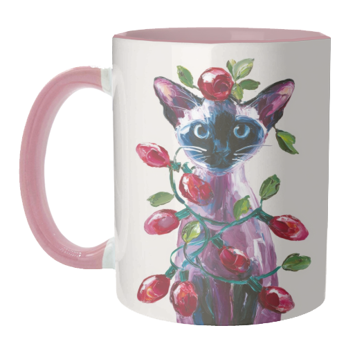 Christmas is coming - unique mug by DejaReve