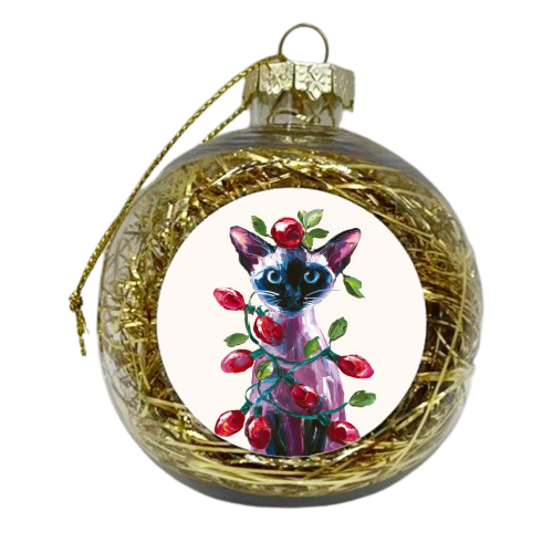 Christmas is coming - xmas bauble by DejaReve