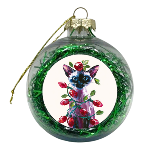 Christmas is coming - xmas bauble by DejaReve