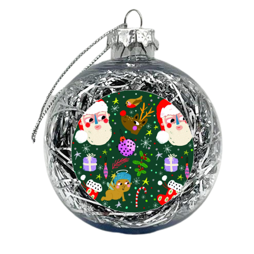 CHRISTMAS JOY - xmas bauble by Nichola Cowdery