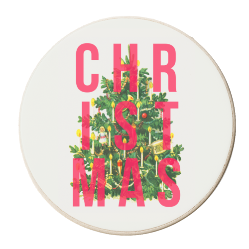 CHRISTMAS - personalised beer coaster by The 13 Prints