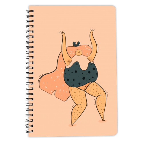 Christmas Puddin - personalised A4, A5, A6 notebook by Alice Palazon