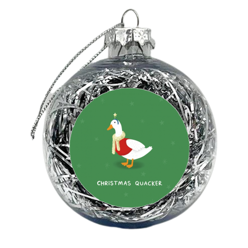 Christmas Quacker - xmas bauble by Sydney Jo Designs