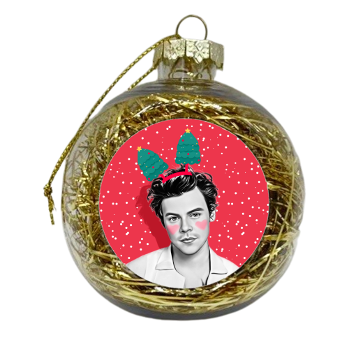 Christmas Red Harry - xmas bauble by DOLLY WOLFE